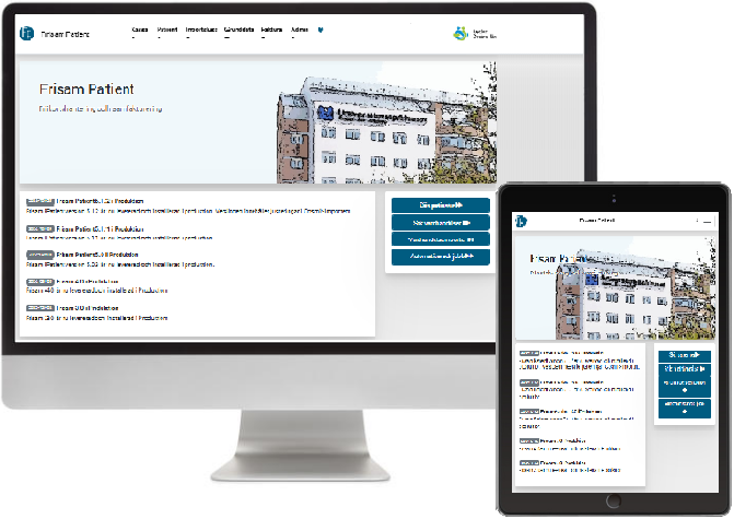 Frisam Patient Skärmbild